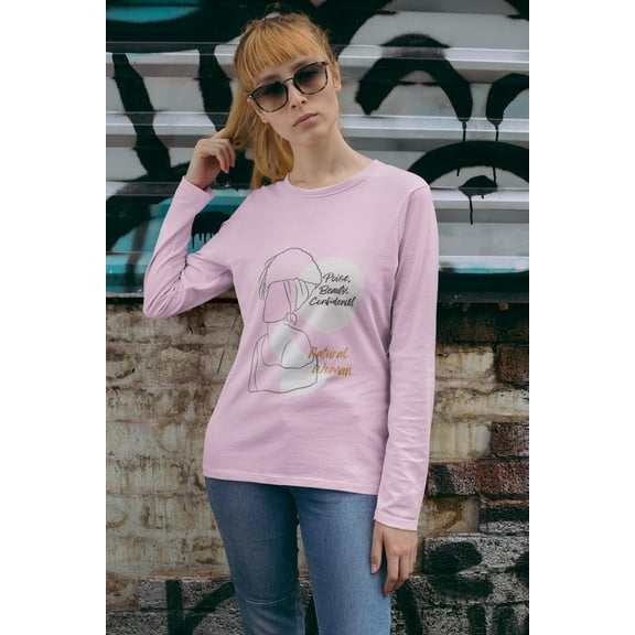 Natural Woman Puff (BL) Long Sleeve T-Shirt