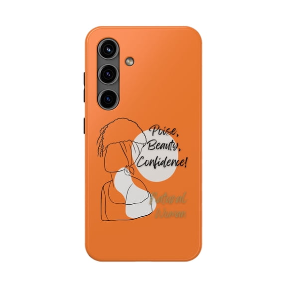 Natural Woman Puff (BL)Tough Phone Cases CRUSTA
