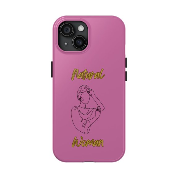 Natural Woman Style (BL)Tough Phone Cases LIGHT PINK