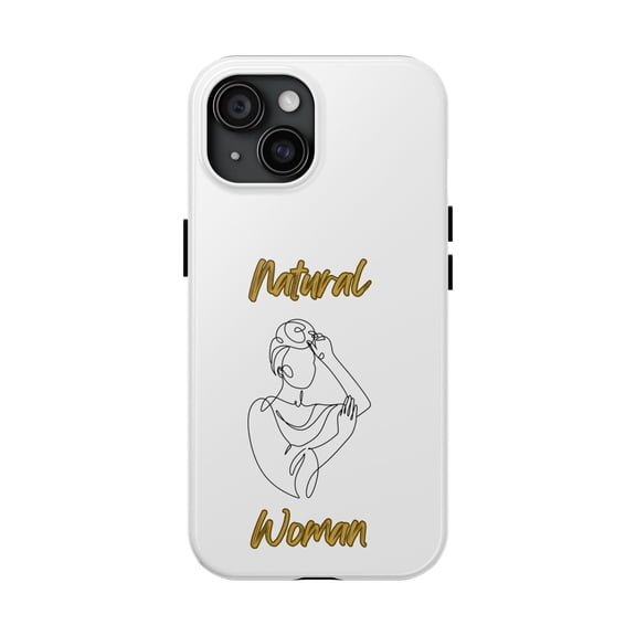 Natural Woman Style (BL)Tough Phone Cases WHITE