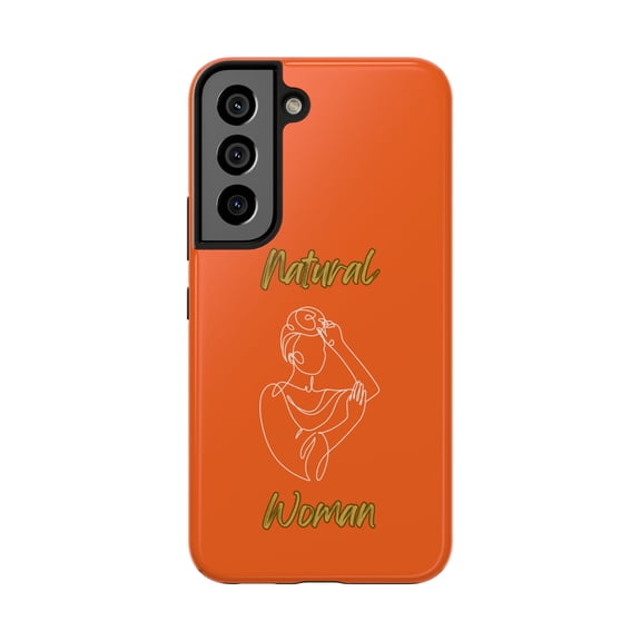 Natural Woman Style (WL)Tough Phone Cases ORANGE