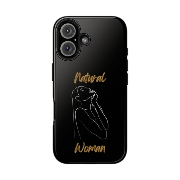 Natural Woman Thank You (WL) Tough Phone Cases BLACK