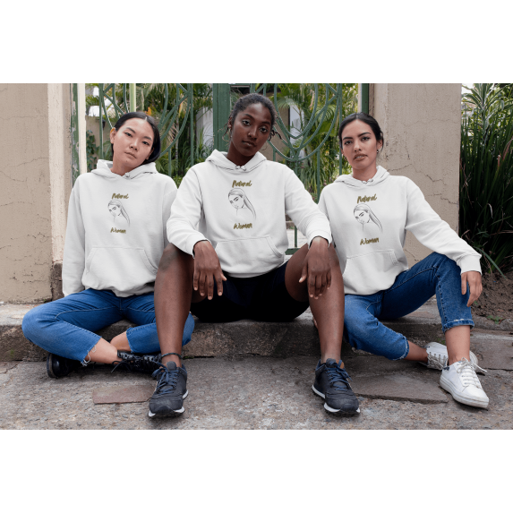 Natural Woman The Stare (BL) Hoodie