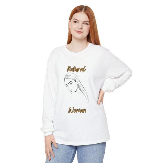 Natural Woman The Stare (BL) Long Sleeve T-Shirt