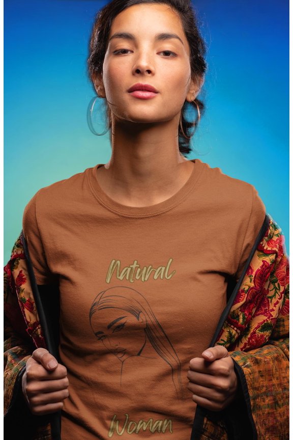 Natural Woman The Stare (BL) Short Sleeve T-Shirt EXPRESS DELIVERY