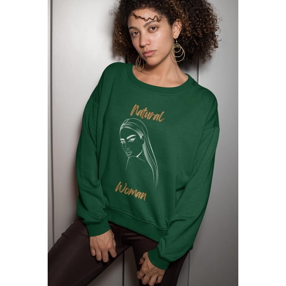 Natural Woman The Stare (WL) Crewneck Sweatshirt