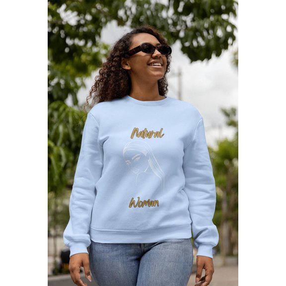 Natural Woman The Stare (WL) Crewneck Sweatshirt