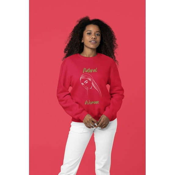 Natural Woman The Stare (WL) Crewneck Sweatshirt