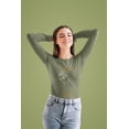 thumbnail image 1 of Natural Woman The Stare (WL) Long Sleeve T-Shirt, 1 of 8