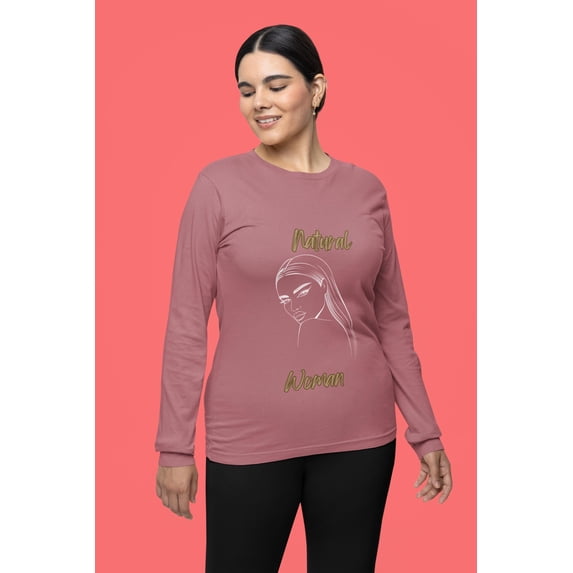 Natural Woman The Stare (WL) Long Sleeve T-Shirt