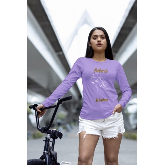 Natural Woman The Stare (WL) Long Sleeve T-Shirt
