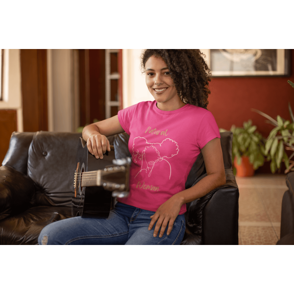 Natural Woman Twin Puffs (WL) Short Sleeve T-Shirt EXPRESS DELIVERY