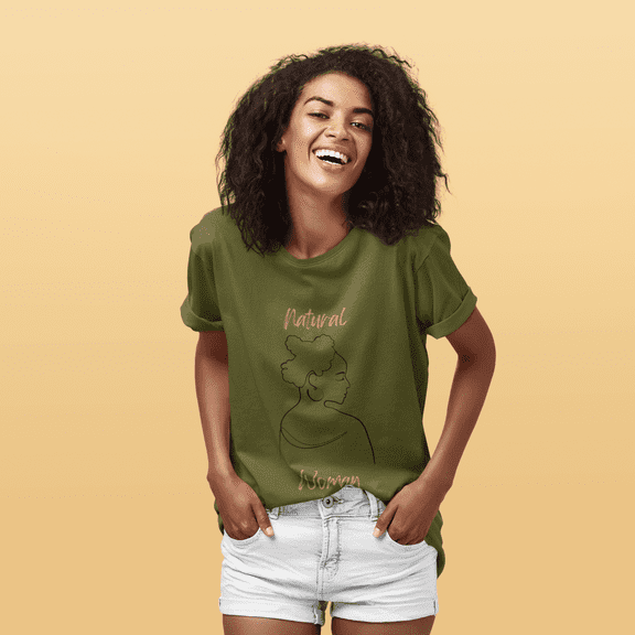 Natural Woman Twists (BL) Short Sleeve T-Shirt