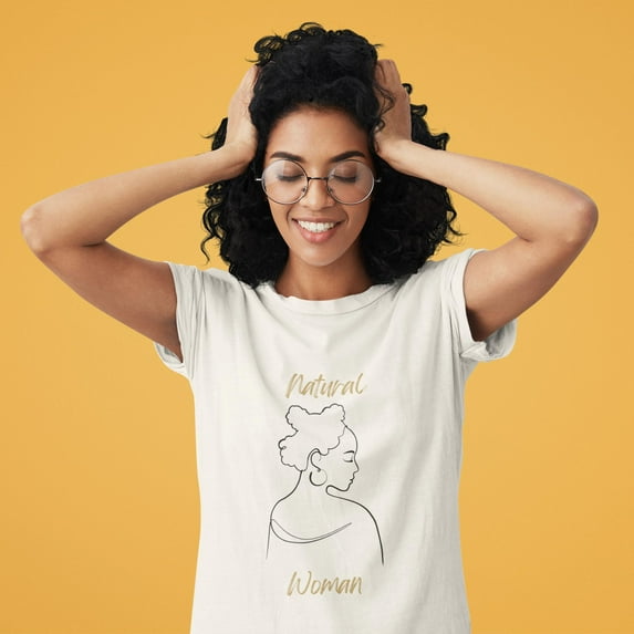 Natural Woman Twists (BL) Short Sleeve T-Shirt