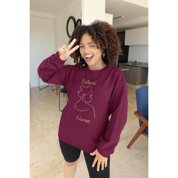 Natural Woman Twists (WL) Crewneck Sweatshirt