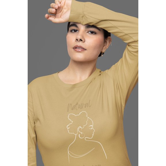 Natural Woman Twists (WL) Long Sleeve T-Shirt