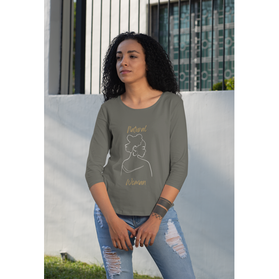 Natural Woman Twists (WL) Long Sleeve T-Shirt