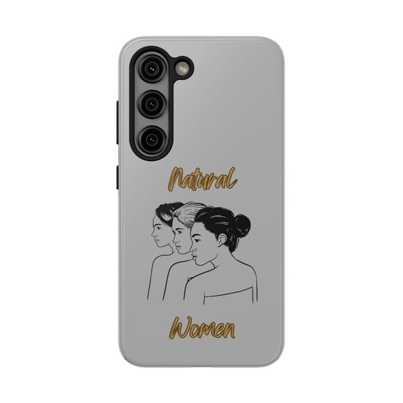 Natural Woman United Friends (BL)Tough Phone Cases LIGHT GREY