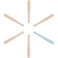 thumbnail image 1 of Natural Wood Baseball Bat Home Display Decorations BurlyWood 15.1x0.8~1.5cm, 1 of 9