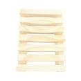Natural Wood Bathroom Shower Soap Tray Dish Storage Stand Spray