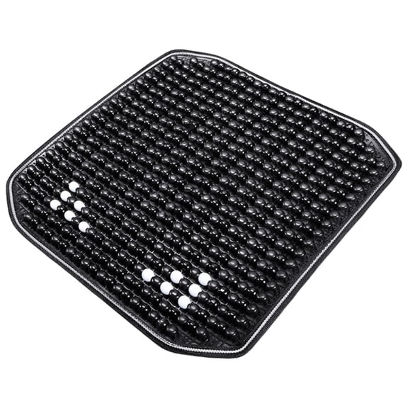 Natural Wood Beads Seat Cushion Durability Woven Seat Pad 4 Classical Color For Indoor Outdoor Use Slip