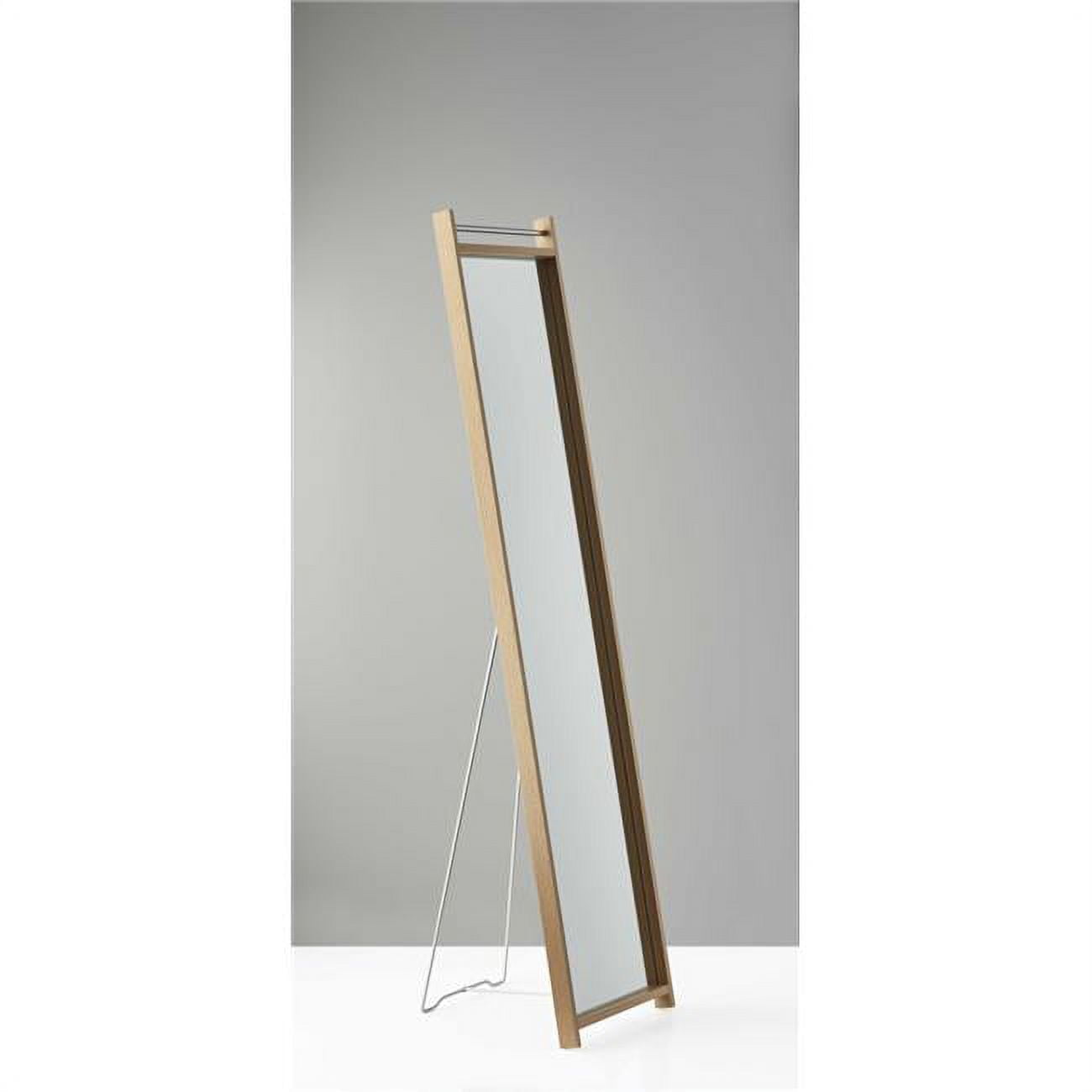 Natural Wood Floor Mirror, 13 x 15.375 x 60.62 in. - Walmart.com