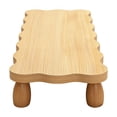 thumbnail image 1 of Natural Wood Monitor Stand with Keyboard Storage for Ergonomic Comfort & Desk Optimization, 1 of 17
