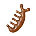 thumbnail image 1 of Natural Wood Multi-Functional Meridian Massage Comb for Head, Face, and Neck - Relieve Fatigue and Improve Blood Circulation, 7-Prong Design, Ergonomic Handheld Massage Tool, Brown, 1 of 6