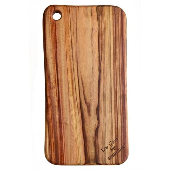 Natural Wood Rounded Rectangle Anti-Bacterial Cutting Board