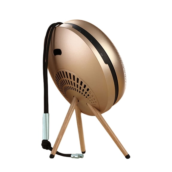 Natural Wood Speakers Base With Toolless Installation for 2nd Home Sound Systems