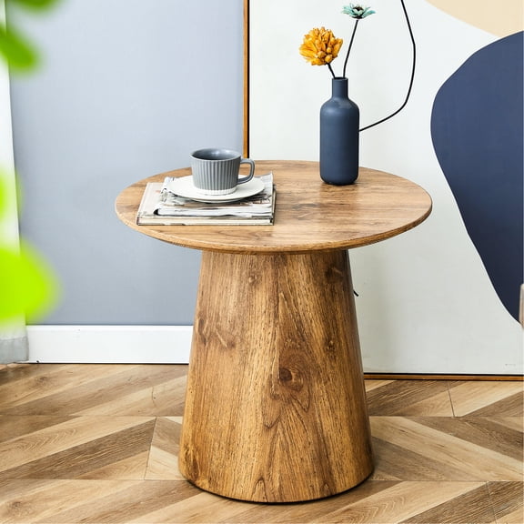 Natural Wood Style - High Stability - Small Room - Quick DIY Assembly