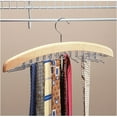 thumbnail image 1 of Natural Wood Tie Hanger by Richard Homewares, 1 of 3