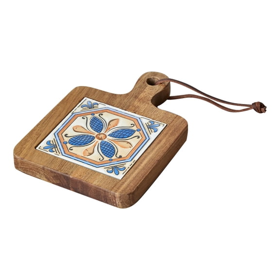 Natural Wood Tiles Pot Mat,Anti-Scalding Plate Mat Drink Coasters for Hot Tea Pots and Pans Pad Holders,Kitchen Counter Accessories,A