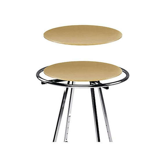 SSWBasics Natural Wood Topper for Round Clothing Racks (30” diameter)