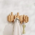 thumbnail image 1 of Natural Wood Wall Mounted Piano Coat Rack, Coat Rack Wall Mount, Coat Rack Wall Mounted Sticks Multi Rack Solid Handmade, Entryway Wall Art Hook, for Coats Bag Hat Umbrella, 1 of 8