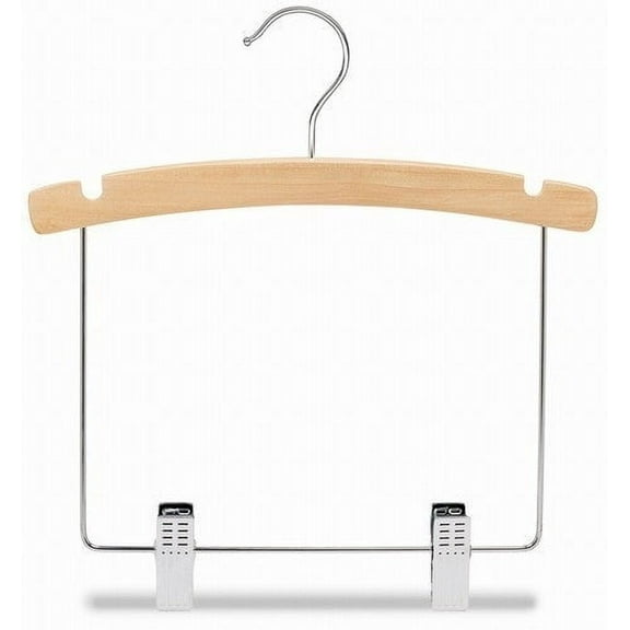 Natural Wooden Baby Display Hanger - 10"