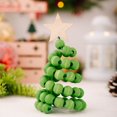 thumbnail image 1 of Natural Wooden Bead Desktop Ornament Festive Holiday Tabletop for Seasonal Home Celebration and Joyful Creation, 1 of 4