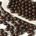 thumbnail image 1 of Natural Wooden Beads Round Coconut Brown 8mm Hole: 1.5mm, 1 of 1