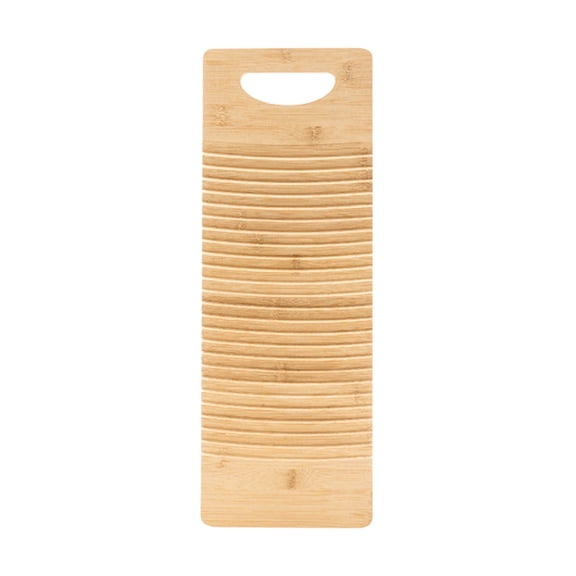 Natural Wooden Laundry Washing Board Efficient Hand Wash Clothes Scouring Tool With Decorative Pattern For Indoor Use