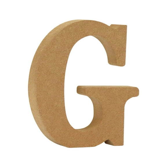 Natural Wooden Letters A-Z (26 You can choose) - Rustic Alphabet Decor for Nursery, Classroom, Wedding Backdrop, Farmhouse Wall Art