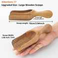 thumbnail image 1 of Natural Wooden Measuring Spoon for Jars, Multipurpose Wood Scoop for Coffee, Seasoning, Laundry Powder, Kitchen & Daily Measuring Use, 1 of 7