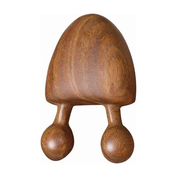 Natural Wooden Nose Massager for Sinus Relief & Eye Fatigue