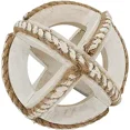 thumbnail image 1 of Natural Wooden Rope Decorative Orb, 1 of 3