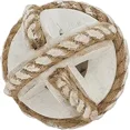 thumbnail image 1 of Natural Wooden Rope Decorative Orb, 1 of 3