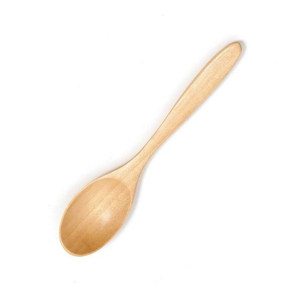 Natural Wooden Spoon, Handcrafted Kitchen Utensil for Cooking & Serving, Eco-Friendly Home Cooking Tool