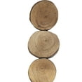 thumbnail image 1 of Natural Woodgrain Slice Circle Beads by Bead Landing 6pc, 1 of 2