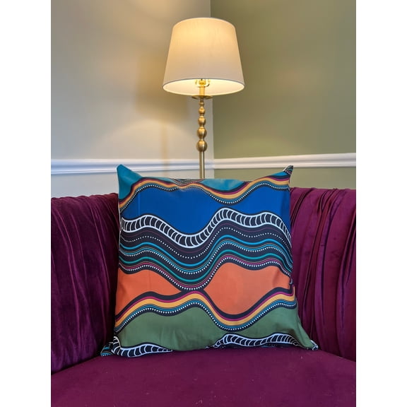 Natural Wool Filled Couch Pillow 2 Options (choose one)