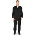 thumbnail image 1 of Natural Workwear Adult Mens Big & Tall Unisex Long Sleeve Coverall Black MediumTall - Runs 1 Size Small, 1 of 3
