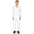 thumbnail image 1 of Natural Workwear Adult Mens Long Sleeve Coverall White XS - Runs 1 Size Small, 1 of 3