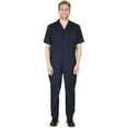 thumbnail image 1 of Natural Workwear Adult Mens Unisex Short Sleeve Coverall Navy 2X - Runs 1 Size Small, 1 of 3
